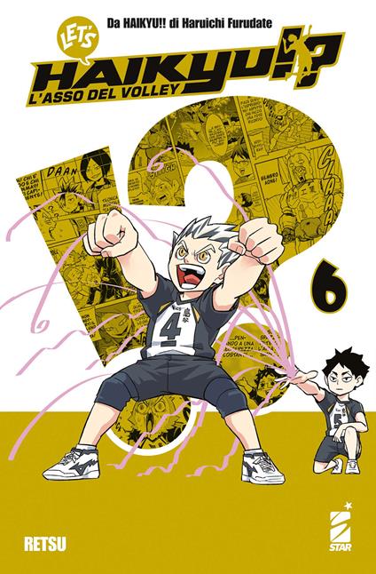 Let's haikyu!? L'asso del volley. Vol. 6 - Haruichi Furudate - copertina