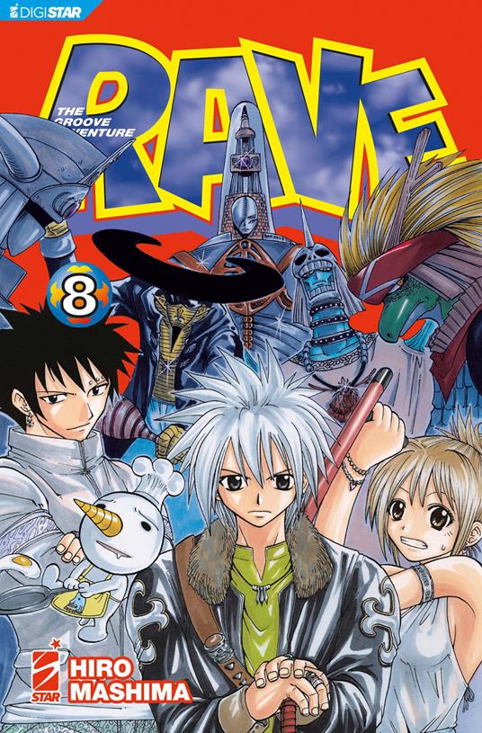 Rave – The Groove Adventure 8 - Hiro Mashima - ebook