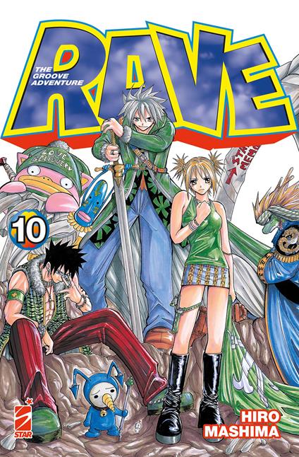 Rave. The groove adventure. New edition. Vol. 10 - Hiro Mashima - copertina