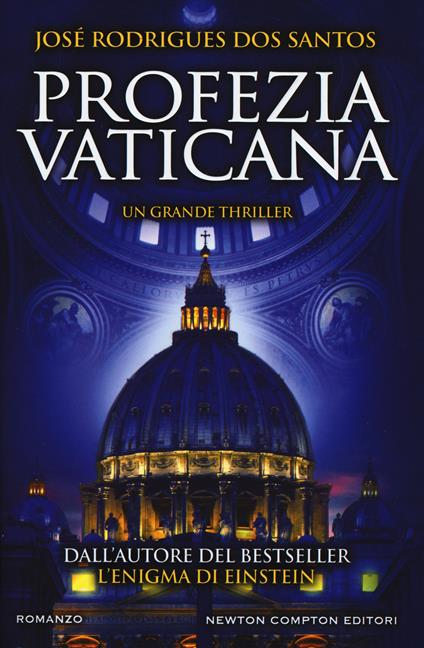 Profezia vaticana - José Rodrigues Dos Santos - copertina