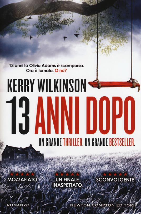 13 anni dopo - Kerry Wilkinson - copertina