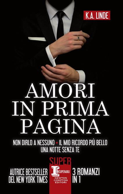 Amori in prima pagina: Non dirlo a nessuno-Il mio ricordo più bello-Una notte senza te - K. A. Linde,Tessa Bernardi,Elisa Tramontin - ebook