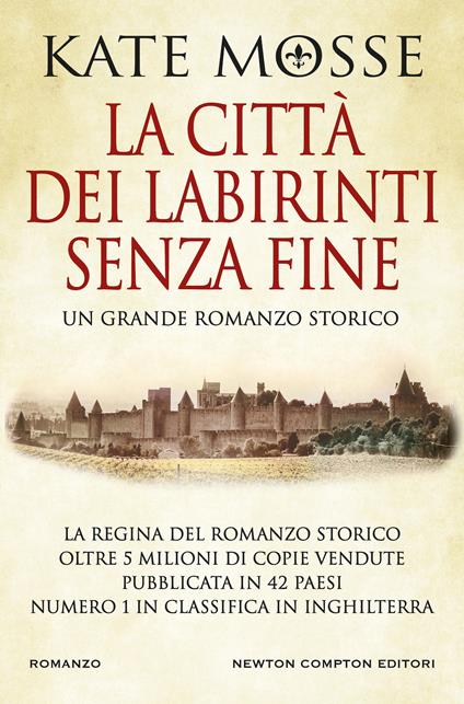 La città dei labirinti senza fine - Kate Mosse - copertina