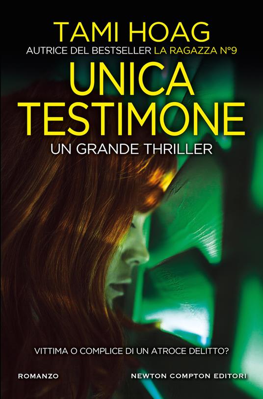 Unica testimone - Tami Hoag - copertina