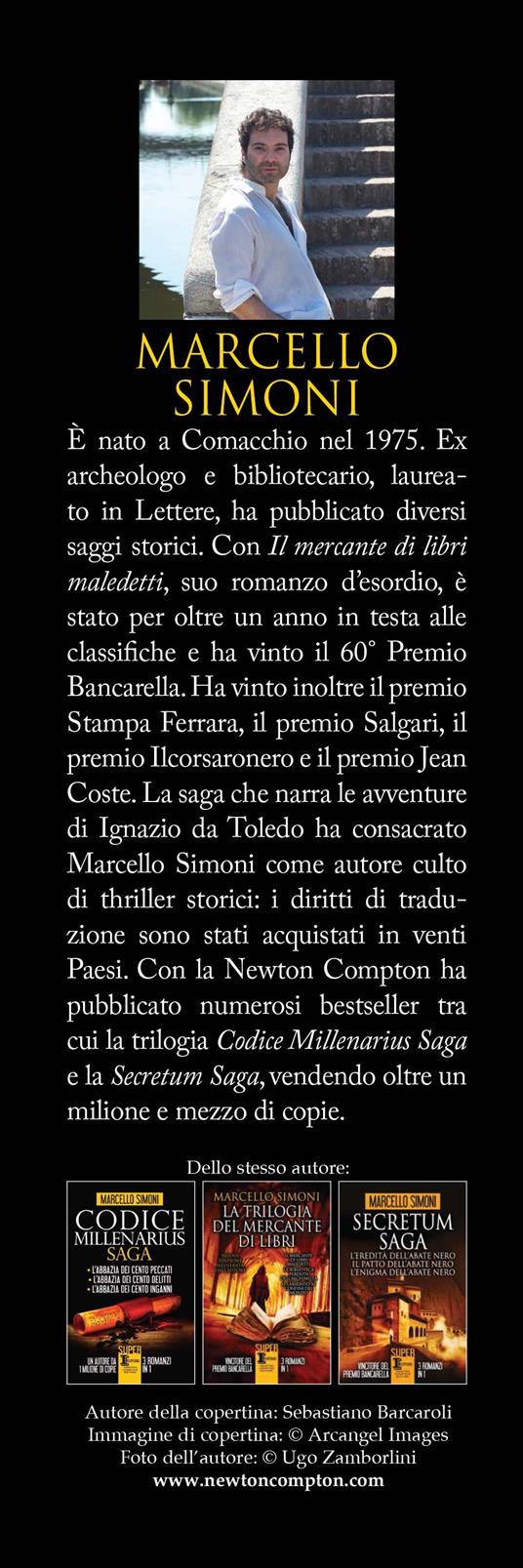 LA TRILOGIA DEL mercante di libri - Marcello Simoni (Come nuovo