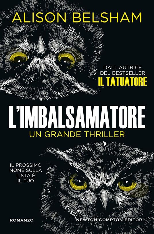 L'imbalsamatore - Alison Belsham - copertina