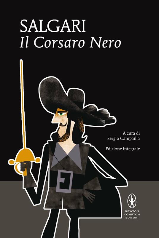 Il Corsaro Nero - Emilio Salgari - copertina