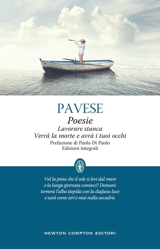 Poesie-Lavorare stanca-Verrà la morte e avrà i tuoi occhi. Ediz. integrale - Cesare Pavese - copertina