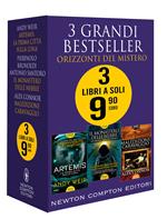 3 grandi bestseller. Orizzonti del mistero: Artemis. La prima città sulla luna-Il monastero delle nebbie-Maledizione Caravaggio