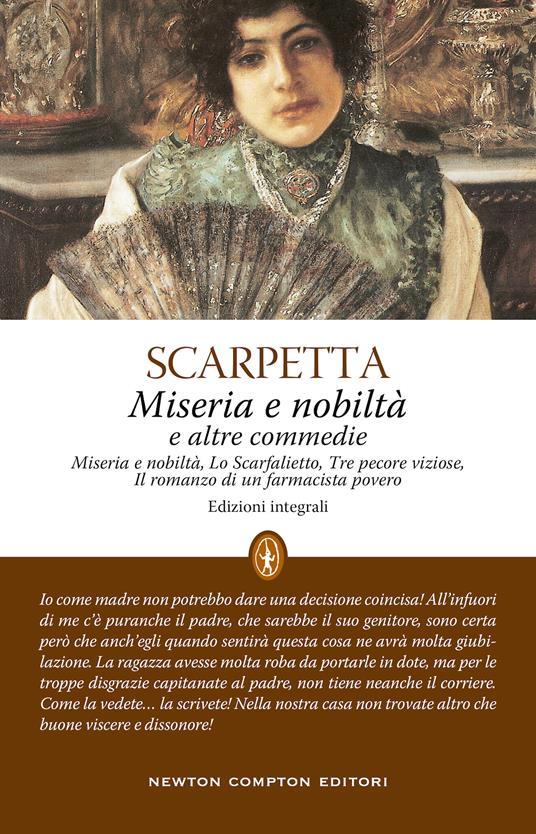 Miseria e nobiltà e altre commedie. Ediz. integrale - Eduardo Scarpetta - copertina