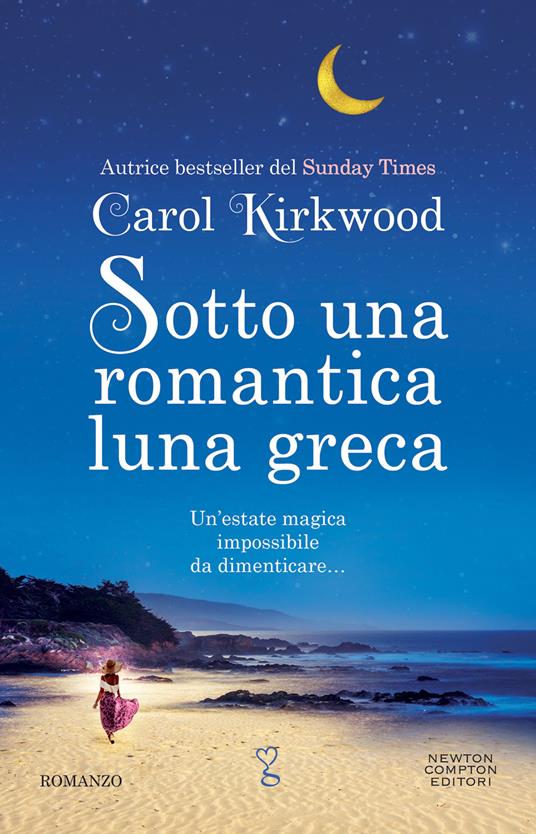 Sotto una romantica luna greca - Carol Kirkwood - copertina