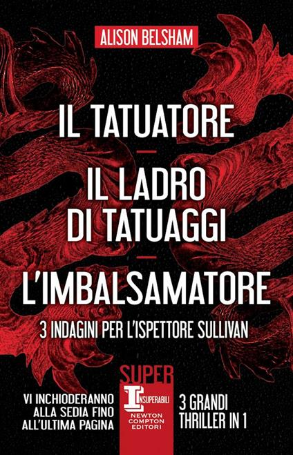 3 indagini per l’ispettore Sullivan: Il tatuatore-Il ladro di tatuaggi-L'imbalsamatore - Alison Belsham - copertina