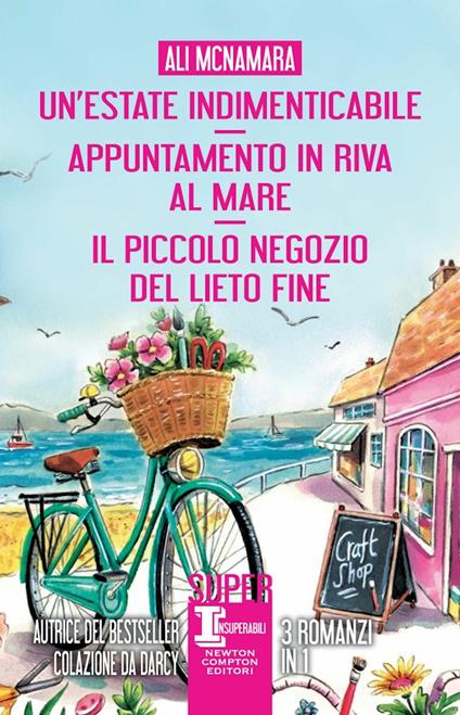 Un'estate indimenticabile-Appuntamento in riva al mare-Il piccolo negozio del lieto fine - Ali McNamara - copertina