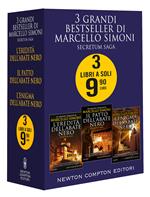 3 grandi bestseller di Marcello Simoni. Secretum Saga: L'eredità dell'abate nero-Il patto dell'abate nero-L'enigma dell'abate nero