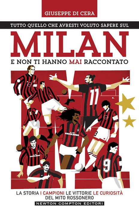 Tutto quello che avresti voluto sapere sul Milan e non ti hanno mai raccontato. La storia, i campioni, le vittorie e le curiosità del mito rossonero - Giuseppe Di Cera - copertina