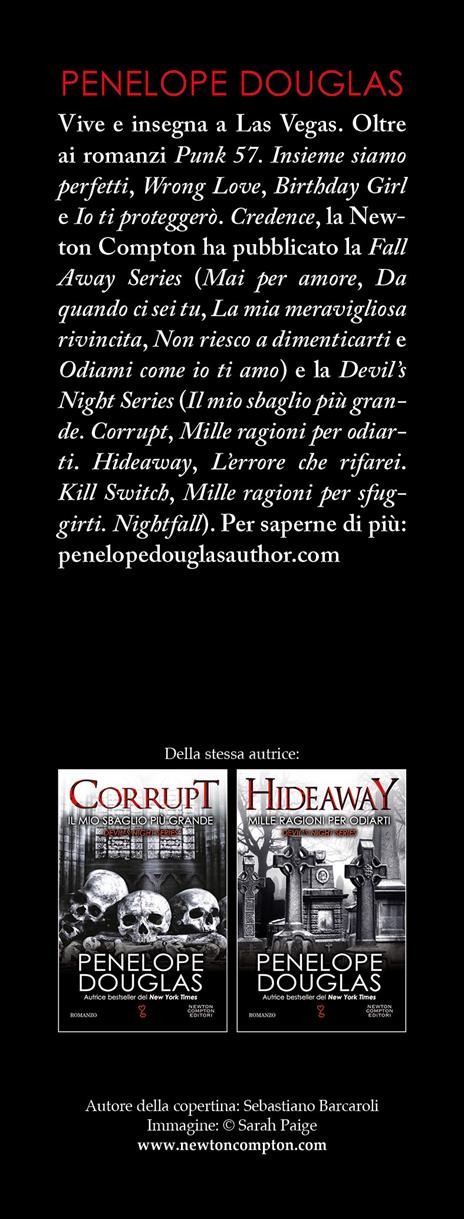 L'errore che rifarei. Kill switch. Devil’s night series - Penelope Douglas - 3