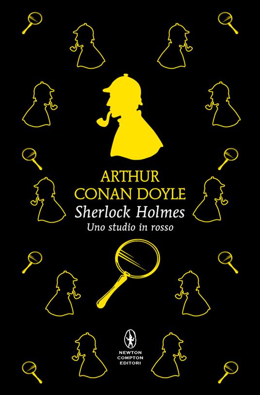 Sherlock Holmes. Uno studio in rosso. Ediz. integrale - Arthur Conan Doyle - copertina