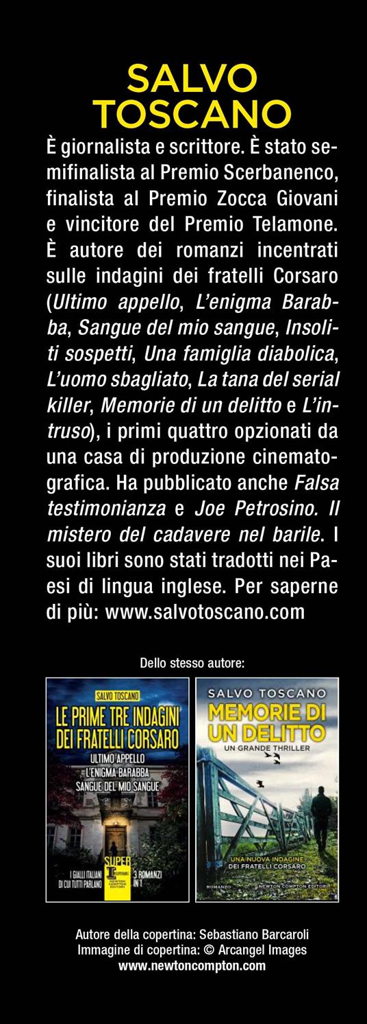 La lama dell'assassino - Salvo Toscano - Libro - Newton Compton Editori -  Nuova narrativa Newton