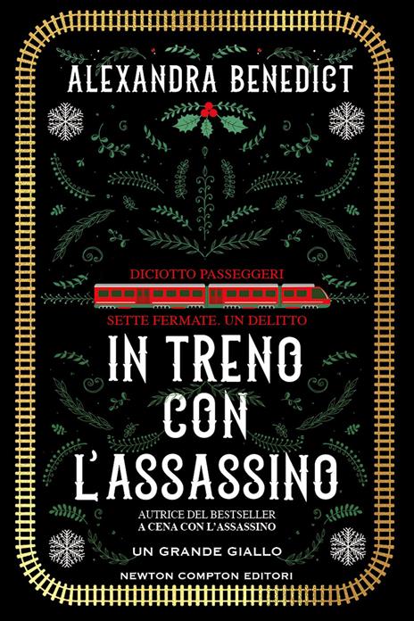 In treno con l'assassino - Alexandra Benedict - copertina