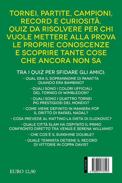 Il grande libro dei quiz sul tennis. 300 domande e risposte - Matteo Renzoni - 4