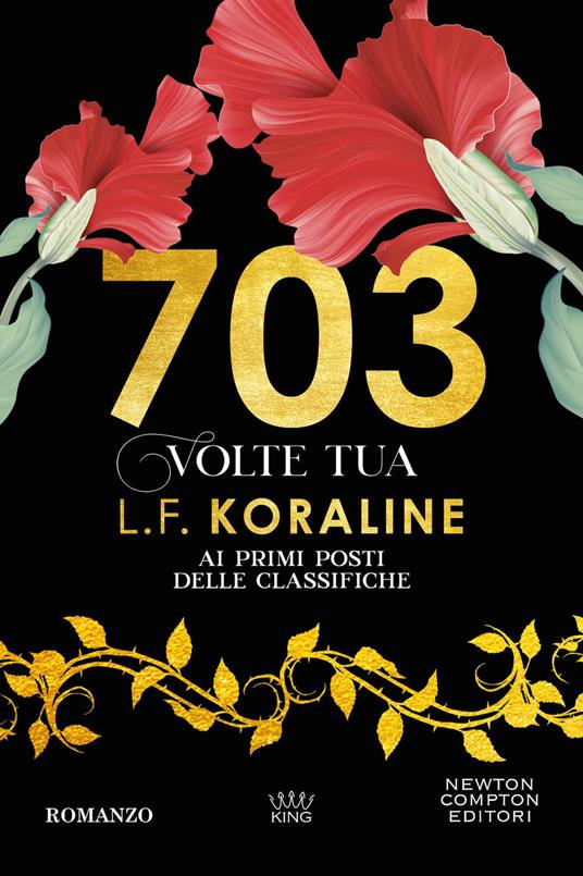 703 volte tua - L. F. Koraline - copertina