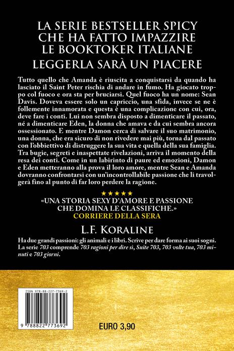 703 giorni - L. F. Koraline - Libro Newton Compton Editori 2023