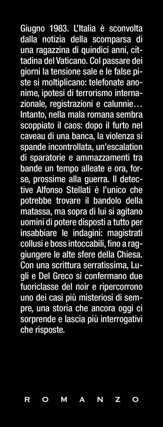 La ragazza del Vaticano. Che fine ha fatto Emanuela? - Massimo Lugli,Antonio Del Greco - 2