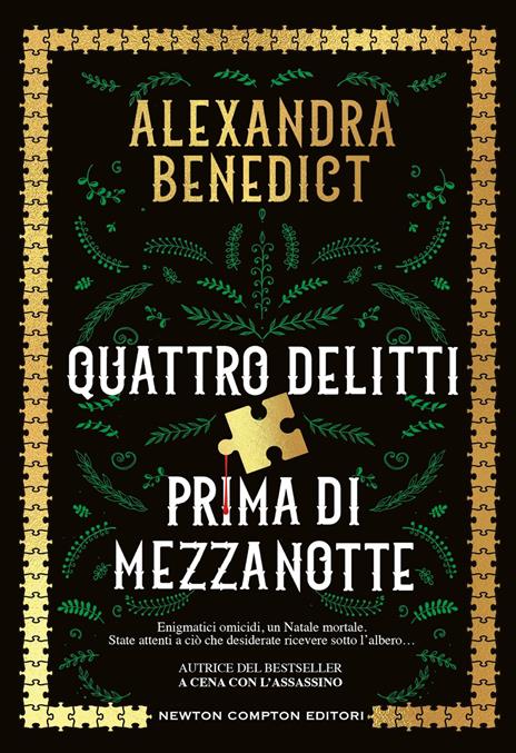 Quattro delitti prima di mezzanotte - Alexandra Benedict - copertina