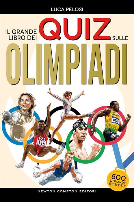 Il grande libro dei quiz sulle olimpiadi - Luca Pelosi - copertina