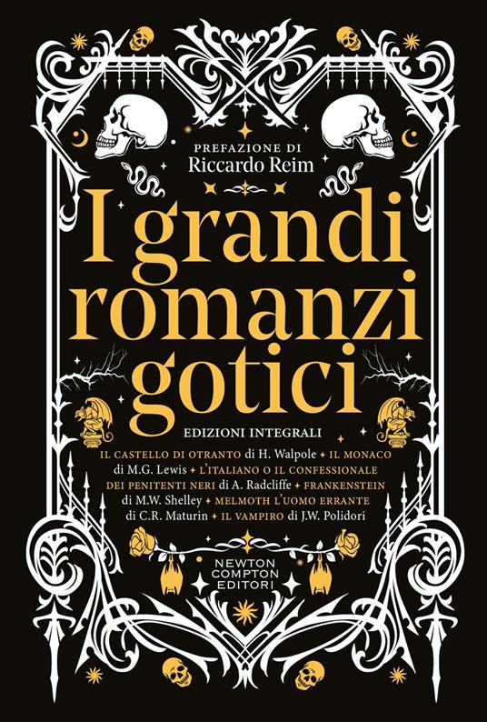 I grandi romanzi gotici. Ediz. integrale - copertina