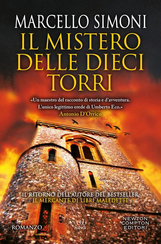 Il mistero delle dieci torri - Marcello Simoni - copertina