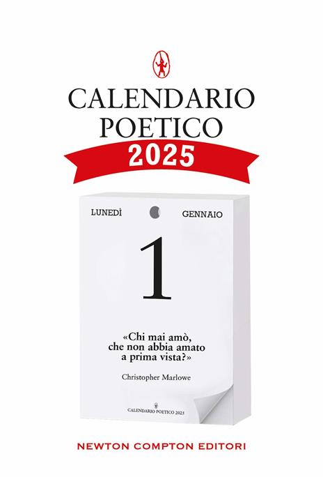 Calendario poetico 2025 - copertina