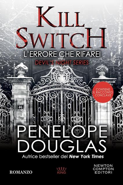 L'errore che rifarei. Kill switch. Devil’s night series - Penelope Douglas - copertina