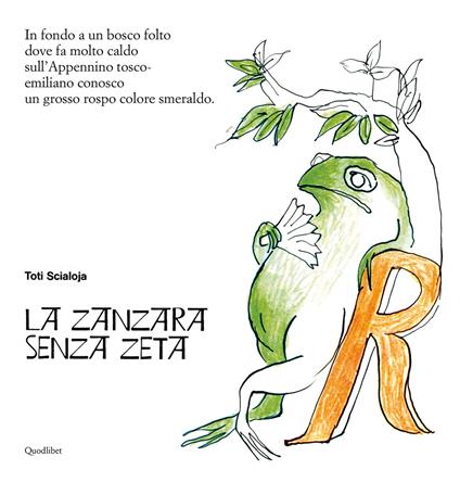 La zanzara senza zeta - Toti Scialoja - copertina