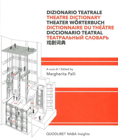 Dizionario teatrale. Ediz. multilingue - copertina