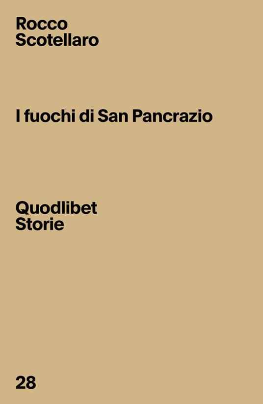 I fuochi di San Pancrazio - Rocco Scotellaro - copertina