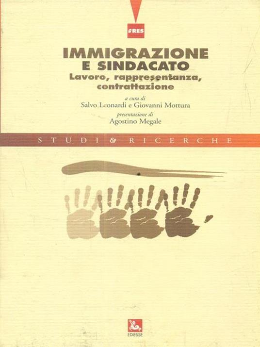 Immigrazione e sindacato - copertina