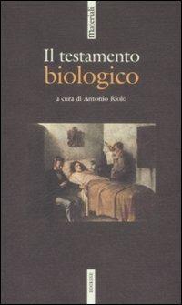 Il testamento biologico - copertina