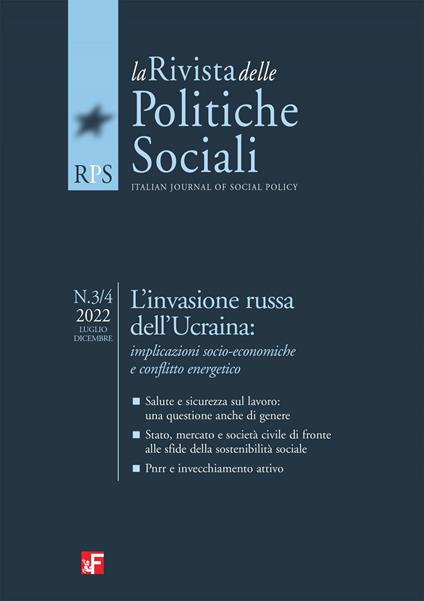 La rivista delle politiche sociali (2022). Vol. 3-4 - V.V.A.A. - ebook
