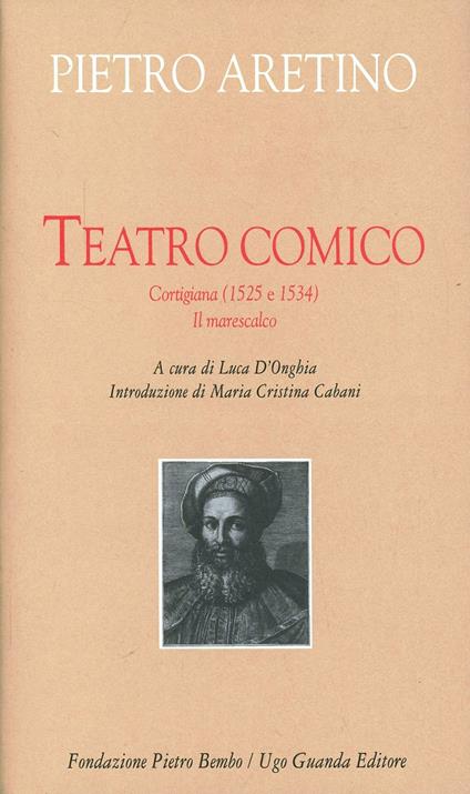 Teatro comico - Pietro Aretino - copertina