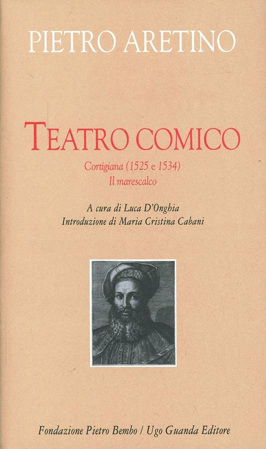 Teatro comico - Pietro Aretino - copertina