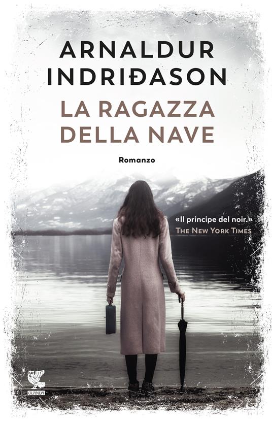 La ragazza della nave - Arnaldur Indriðason - copertina