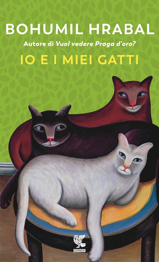 Io e i miei gatti - Bohumil Hrabal - copertina