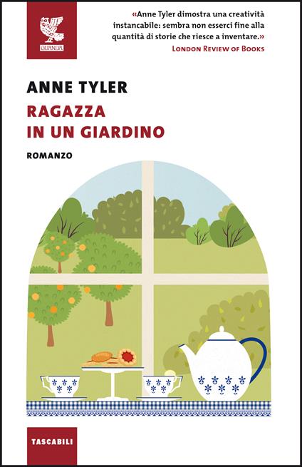 Ragazza in un giardino - Anne Tyler - copertina