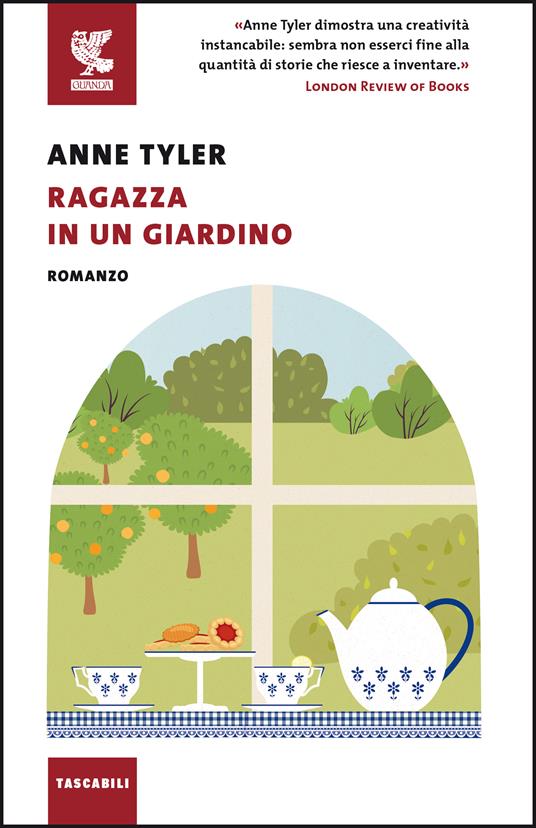 Ragazza in un giardino - Anne Tyler - copertina