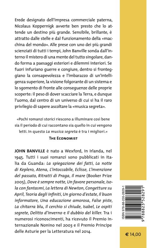 La musica segreta - John Banville - 2