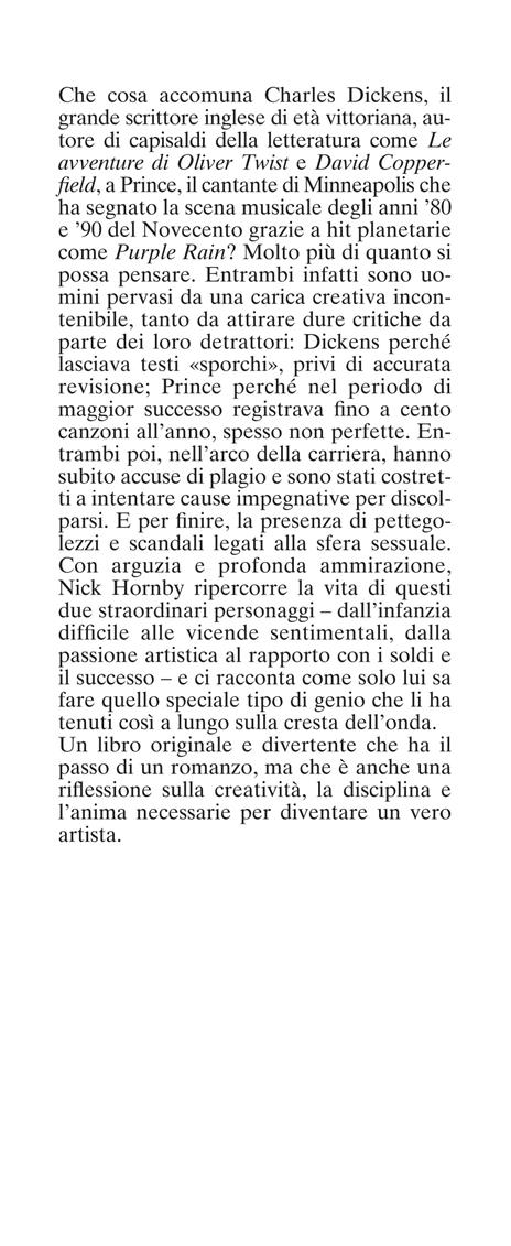 Dickens e Prince. Uno speciale tipo di genio - Nick Hornby - 2