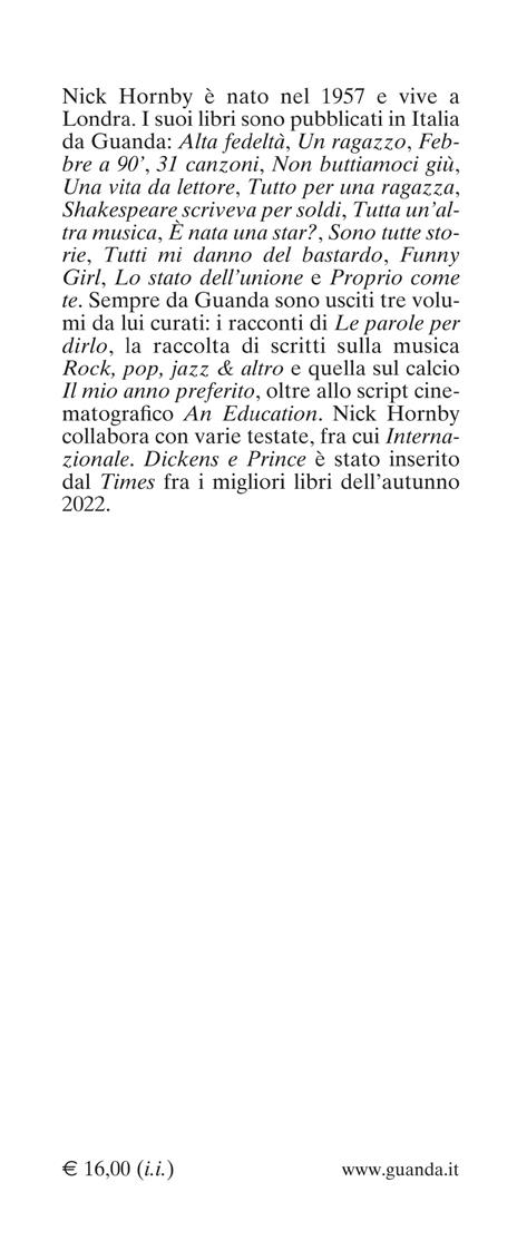 Dickens e Prince. Uno speciale tipo di genio - Nick Hornby - 3