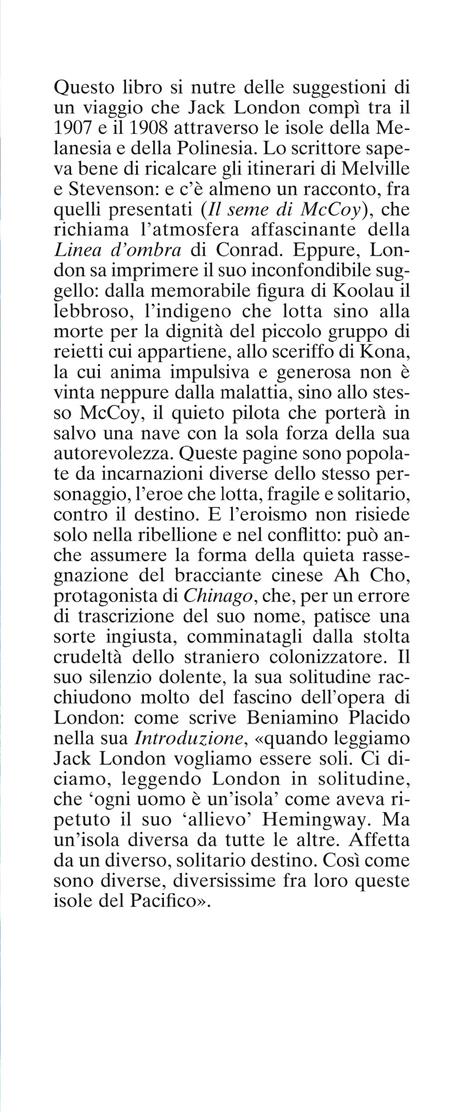 Racconti del Pacifico - Jack London - 2