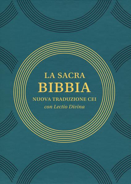 La sacra Bibbia. Nuova traduzione CEI con lectio divina - copertina